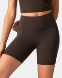 Dreamlux High Waisted No Front Seam 6" Workout Short