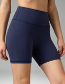 Dreamlux High Waisted No Front Seam 6" Workout Short