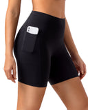 Dreamlux High Waisted No Front Seam 6" Biker Short w/ Pockets