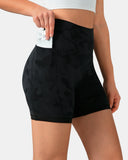 Dreamlux High Waisted No Front Seam 6" Biker Short w/ Pockets