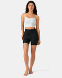 Dreamlux High Waisted No Front Seam 6" Biker Short w/ Pockets