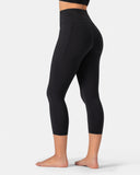 Dreamlux High Waisted No Front Seam 21" Workout Legging w/ Pockets