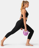 Dreamlux High Waisted No Front Seam 21" Workout Legging w/ Pockets