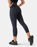 Dreamlux High Waisted No Front Seam 21" Workout Legging w/ Pockets