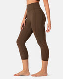Dreamlux High Waisted No Front Seam 21" Workout Legging w/ Pockets