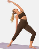 Dreamlux High Waisted No Front Seam 21" Workout Legging w/ Pockets