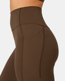 Dreamlux High Waisted No Front Seam 21" Workout Legging w/ Pockets