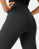 Dreamlux High Waisted No Front Seam 21" Workout Legging w/ Pockets