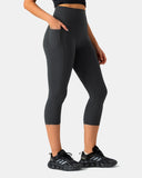 Dreamlux High Waisted No Front Seam 21" Workout Legging w/ Pockets