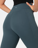 Dreamlux High Waisted No Front Seam 21" Workout Legging w/ Pockets