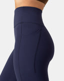 Dreamlux High Waisted No Front Seam 21" Workout Legging w/ Pockets