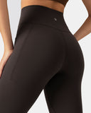 Dreamlux High Waisted No Front Seam 21" Workout Legging w/ Pockets