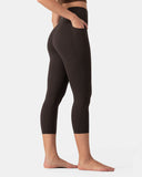 Dreamlux High Waisted No Front Seam 21" Workout Legging w/ Pockets