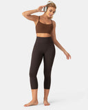 Dreamlux High Waisted No Front Seam 21" Workout Legging w/ Pockets