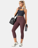 Dreamlux High Waisted No Front Seam 21" Workout Legging w/ Pockets
