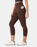 Dreamlux High Waisted No Front Seam 21" Workout Legging w/ Pockets