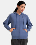 Velvra Modal Plush Soft Fleece Hoodie w/ Kangaroo Pocket