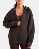 Velvra Modal Plush Soft Fleece Hoodie w/ Kangaroo Pocket