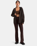 Velvra Modal Plush Soft Fleece Hoodie w/ Kangaroo Pocket
