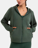 Velvra Modal Plush Soft Fleece Hoodie w/ Kangaroo Pocket