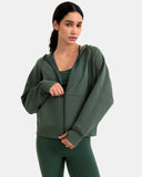 Velvra Modal Plush Soft Fleece Hoodie w/ Kangaroo Pocket
