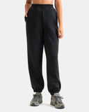 Velvra Modal High Waisted Fleece Lined Thermal Jogger w/ Pockets