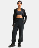 Velvra Modal High Waisted Fleece Lined Thermal Jogger w/ Pockets