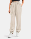 Velvra Modal High Waisted Fleece Lined Thermal Jogger w/ Pockets