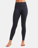 Fleece Lined No Front Seam 26.5" Thermal Leggings w/ Pockets