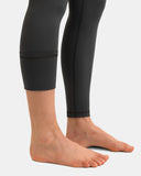 Fleece Lined No Front Seam 26.5" Thermal Leggings w/ Pockets