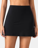 Dreamlux High Waisted Seamless Work Skirt w/ Built-in Shorts & Pockets