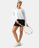 Dreamlux High Waisted Seamless Work Skirt w/ Built-in Shorts & Pockets