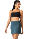 Dreamlux High Waisted Seamless Work Skirt w/ Built-in Shorts & Pockets