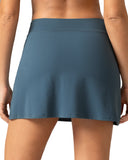 Dreamlux High Waisted Seamless Work Skirt w/ Built-in Shorts & Pockets