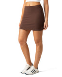 Dreamlux High Waisted Seamless Work Skirt w/ Built-in Shorts & Pockets