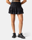 Sorona 3-Layer Ruffle Skirt w/ Built-In Anti-Exposure Short