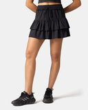Sorona 3-Layer Ruffle Skirt w/ Built-In Anti-Exposure Short