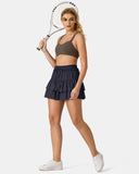 Sorona 3-Layer Ruffle Skirt w/ Built-In Anti-Exposure Short