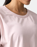 Sorona Oversized Long Sleeve Top w/ Twisted Open Back