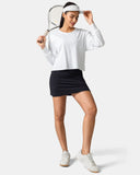 Sorona Oversized Long Sleeve Top w/ Twisted Open Back