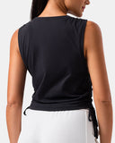 Sorona Adjustable Drawstring Cover-Up Tank Top