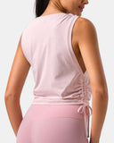 Sorona Adjustable Drawstring Cover-Up Tank Top