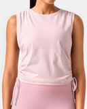 Sorona Adjustable Drawstring Cover-Up Tank Top