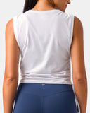 Sorona Adjustable Drawstring Cover-Up Tank Top