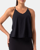 Sorona Open Back Sleeveless Workout & Yoga Tank Top