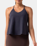 Sorona Open Back Sleeveless Workout & Yoga Tank Top