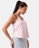 Sorona Open Back Sleeveless Workout & Yoga Tank Top