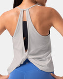 Sorona Open Back Sleeveless Workout & Yoga Tank Top