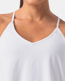 Sorona Open Back Sleeveless Workout & Yoga Tank Top
