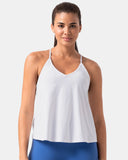 Sorona Open Back Sleeveless Workout & Yoga Tank Top